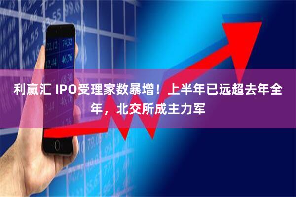利赢汇 IPO受理家数暴增！上半年已远超去年全年，北交所成主力军